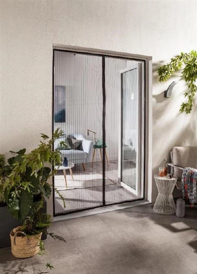 Magnetic Insect Screen Door Curtain