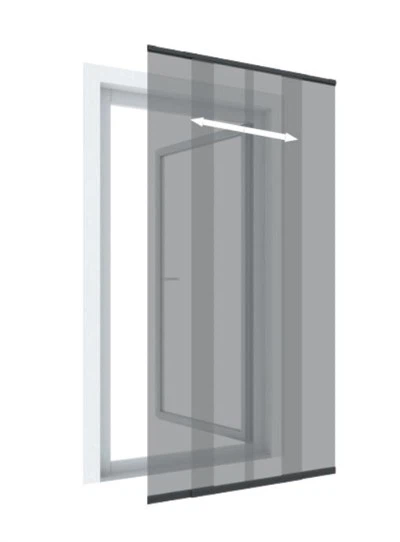 Telescopic Fly Screen Door Curtain