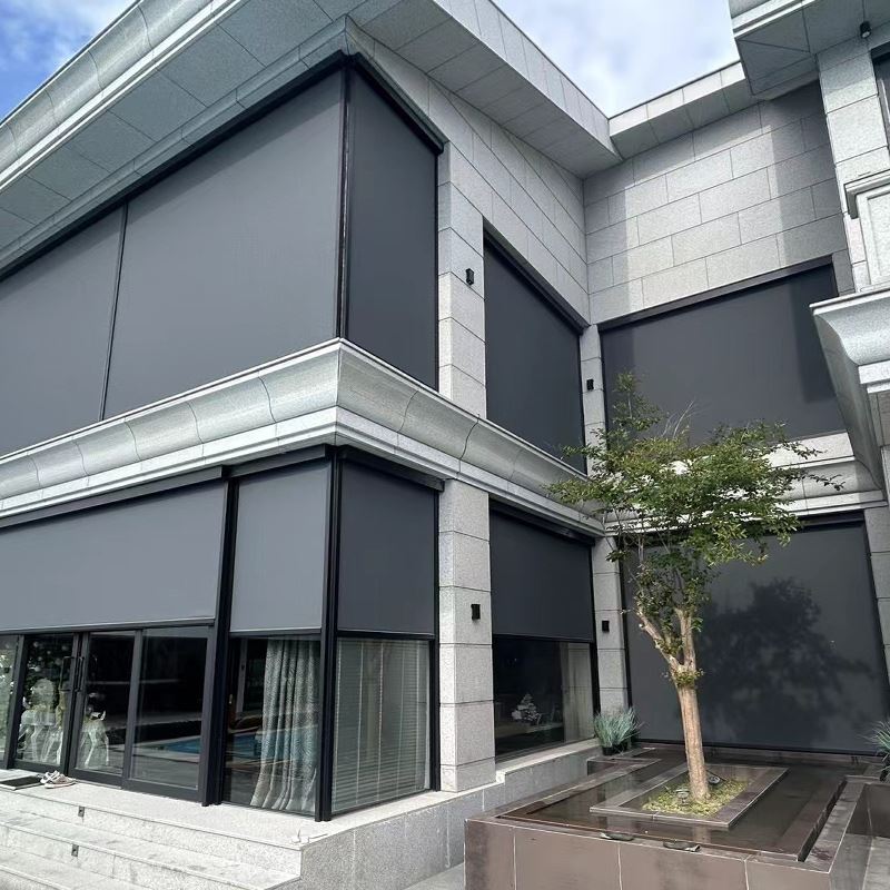 Windproof Zip Screen Blinds Windproof Zip Screen Blinds